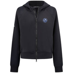 NHL Tampa Bay Lightning Levelwear Women's Judd Raglan Full-Zip Hoodie - Black