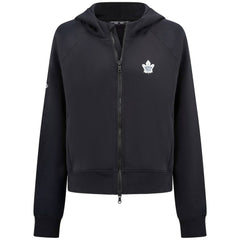 NHL Toronto Maple Leafs Levelwear Women's Judd Raglan Full-Zip Hoodie - Black