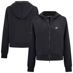 NHL Dallas Stars Levelwear Women's Judd Raglan Full-Zip Hoodie - Black