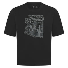 Athletics Levelwear Sunrise Luxe Signature Knit T-Shirt - Black T-shirts