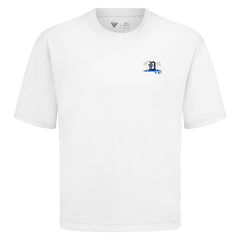 Detroit Tigers Levelwear Panoramic Luxe Signature Knit T-Shirt - White T-shirts