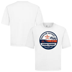 Houston Astros Levelwear Spring Training Badge Luxe Signature Knit T-Shirt - White T-shirts