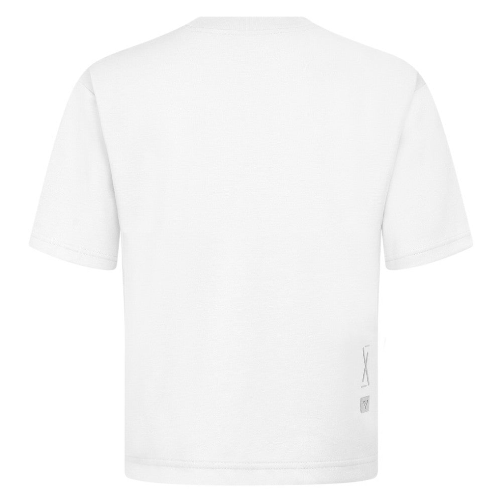 Chicago Cubs Levelwear Spring Training Badge Luxe Signature Knit T-Shirt - White T-shirts