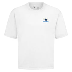 Miami Marlins Levelwear  Luxe Signature Knit T-Shirt - White T-shirts
