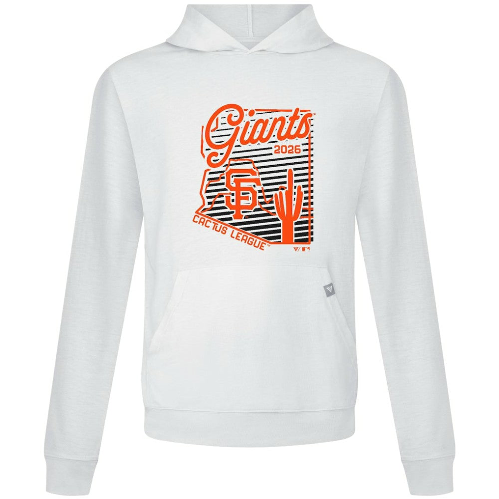 San Francisco Giants Levelwear Sunrise Relay Hoodie - White Hoodies