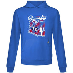Texas Rangers Levelwear Sunrise Relay Hoodie - Royal Hoodies