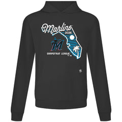 Miami Marlins Levelwear Sunrise Relay Hoodie - Black Hoodies