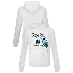 Miami Marlins Levelwear Sunrise Relay Hoodie - White Hoodies