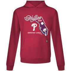 Philadelphia Phillies Levelwear Sunrise Relay Hoodie - Red Hoodies