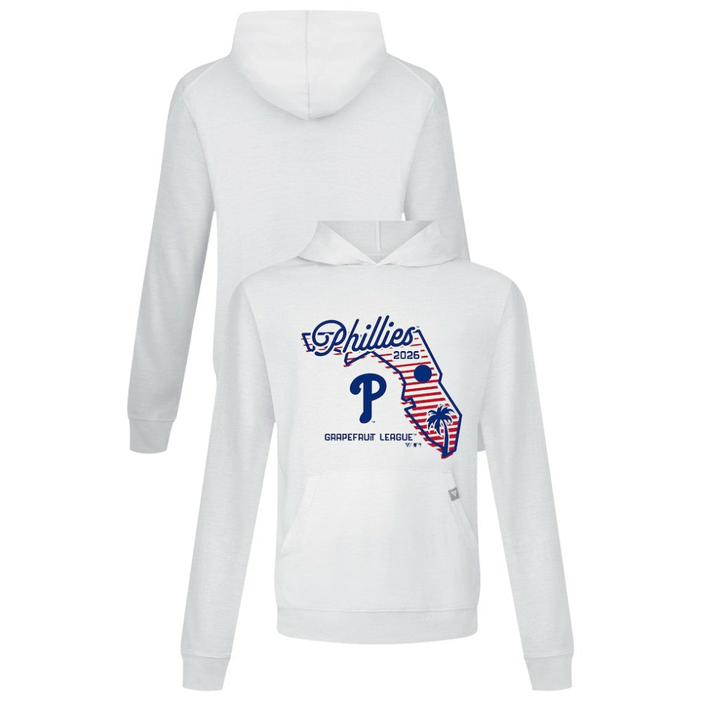 Philadelphia Phillies Levelwear Sunrise Relay Hoodie - White Hoodies