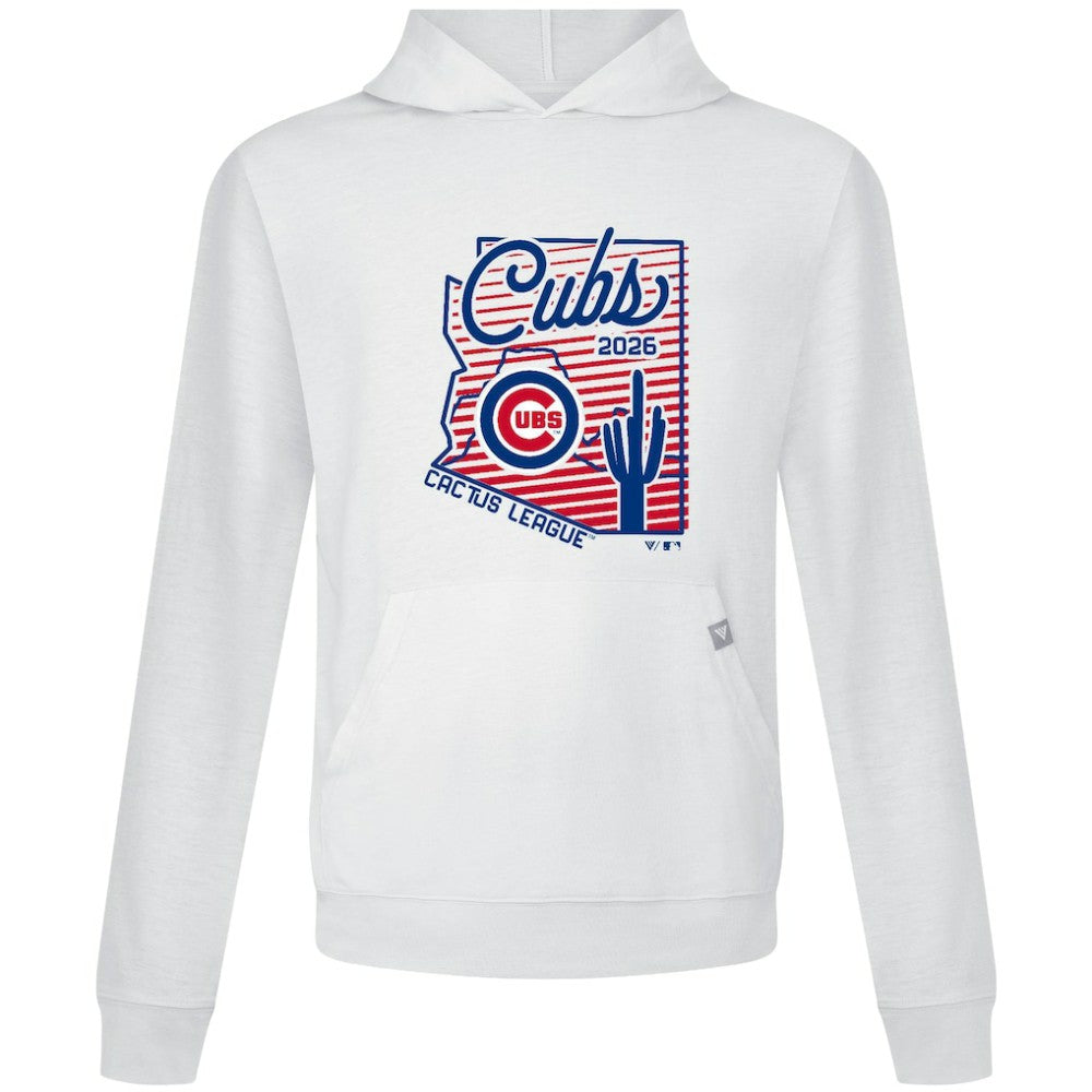 Chicago Cubs Levelwear Sunrise Relay Hoodie - White Hoodies