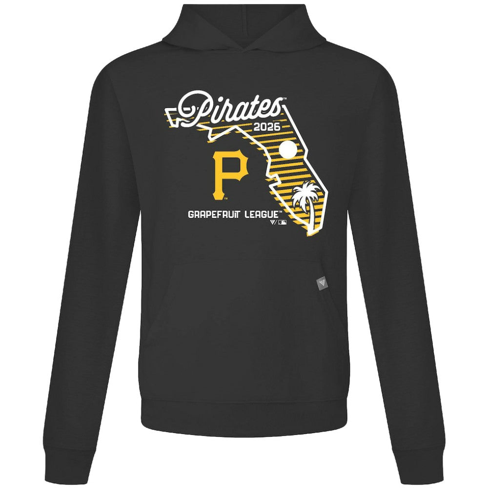 Pittsburgh Pirates Levelwear Sunrise Relay Hoodie - Black Hoodies