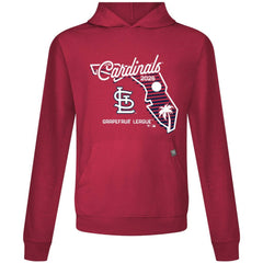 St. Louis Cardinals Levelwear Sunrise Relay Hoodie - Red Hoodies
