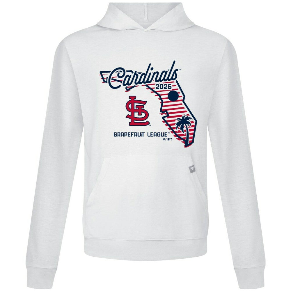 St. Louis Cardinals Levelwear Sunrise Relay Hoodie - White Hoodies