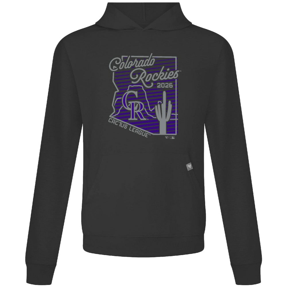 Colorado Rockies Levelwear Sunrise Relay Hoodie - Black Hoodies