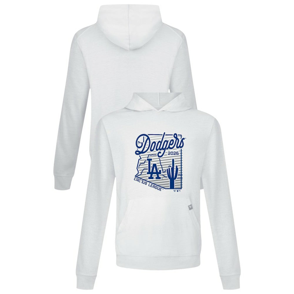 Los Angeles Dodgers Levelwear Sunrise Relay Hoodie - White Hoodies
