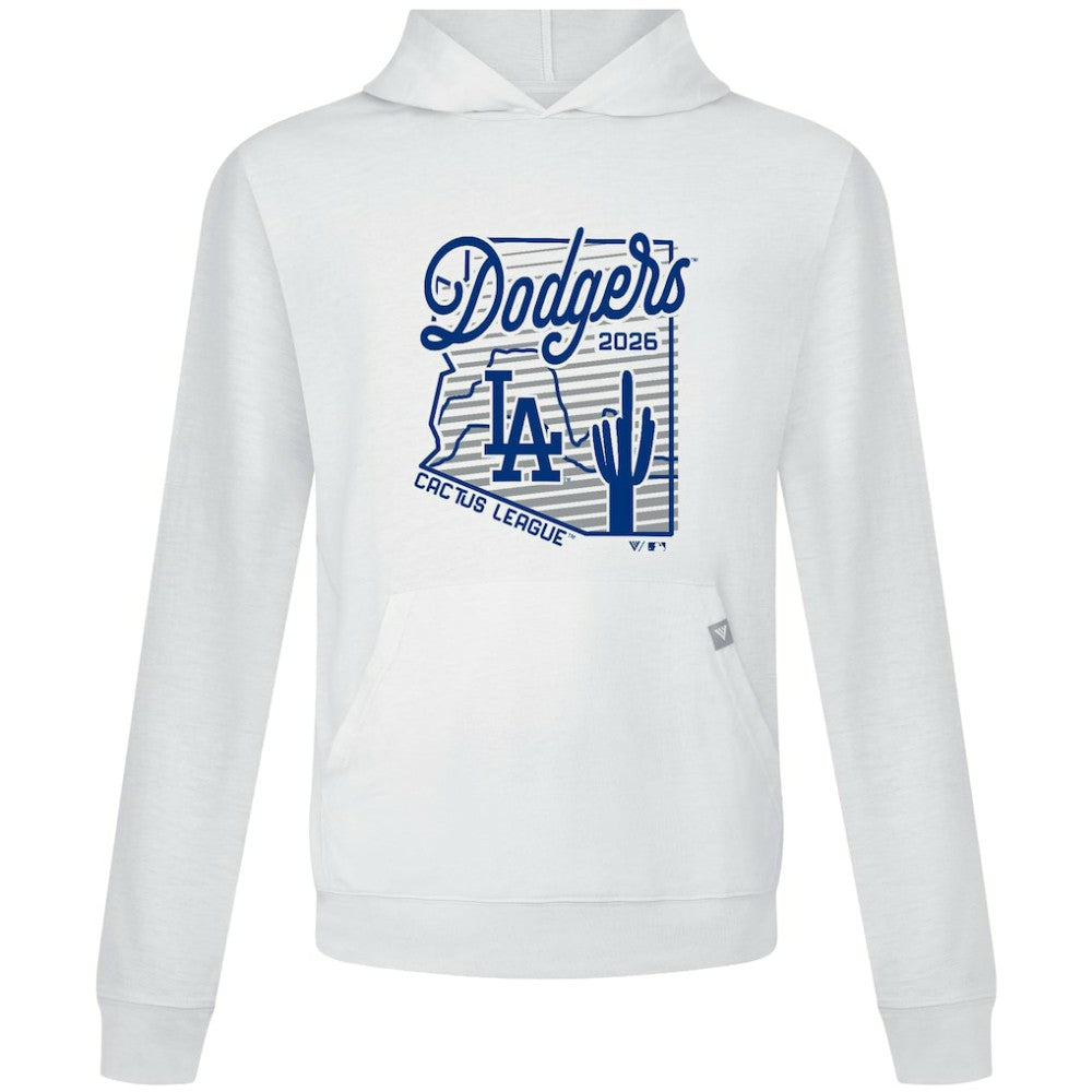 Los Angeles Dodgers Levelwear Sunrise Relay Hoodie - White Hoodies
