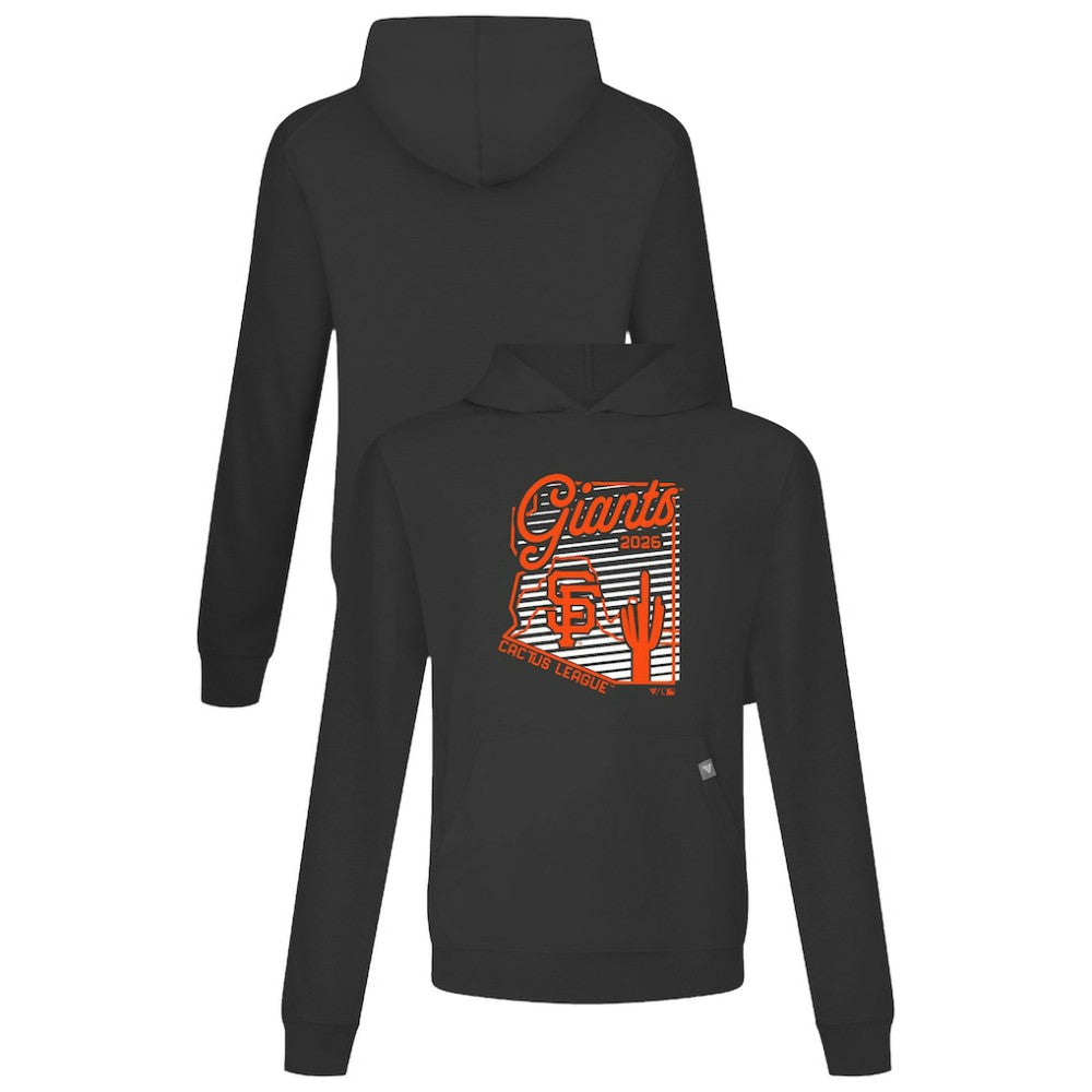 San Francisco Giants Levelwear Sunrise Relay Hoodie - Black Hoodies