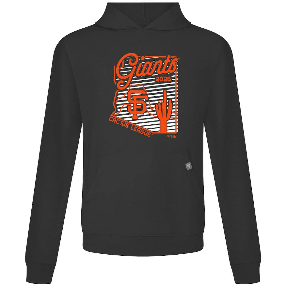 San Francisco Giants Levelwear Sunrise Relay Hoodie - Black Hoodies