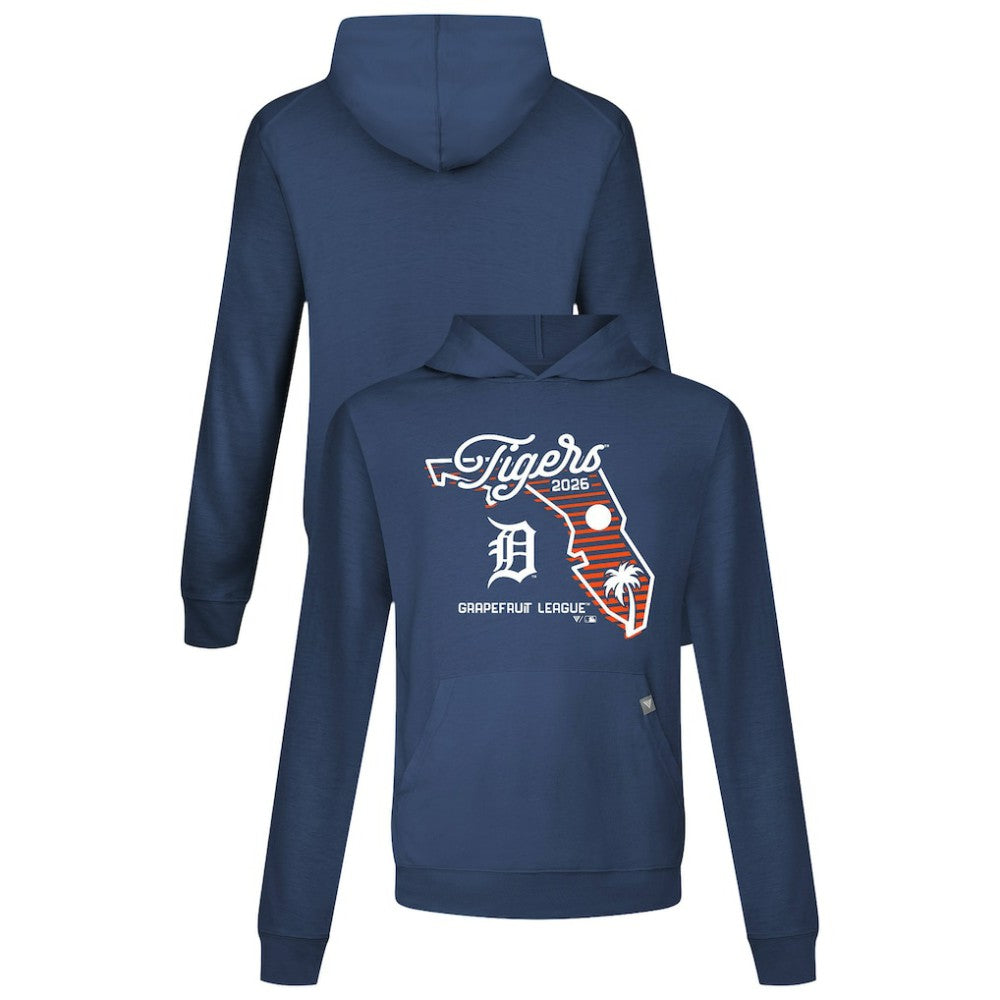 Detroit Tigers Levelwear Sunrise Relay Hoodie - Navy Hoodies