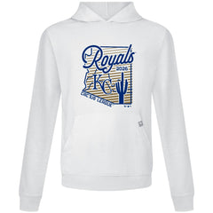 Kansas City Royals Levelwear Sunrise Relay Hoodie - White Hoodies