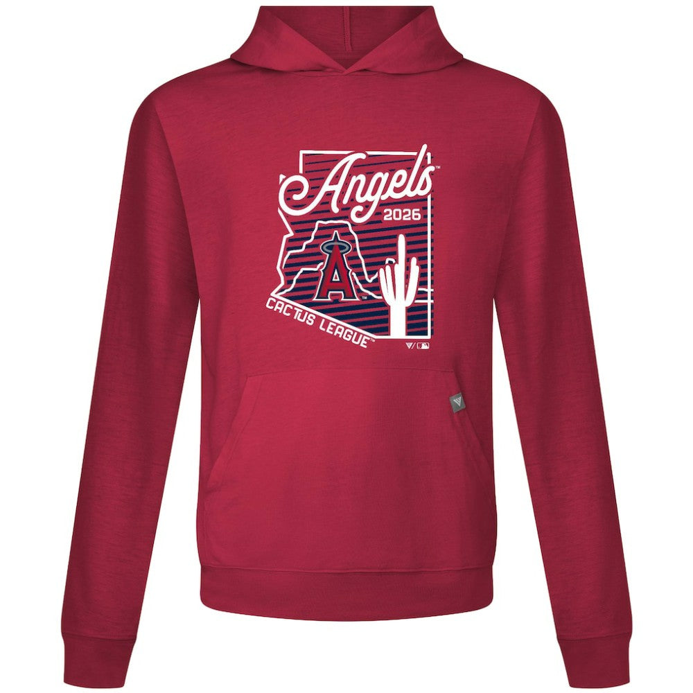 Los Angeles Angels Levelwear Sunrise Relay Hoodie - Red Hoodies