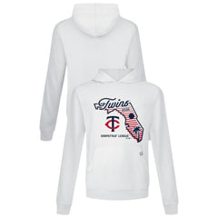 Minnesota Twins Levelwear Sunrise Relay Hoodie - White Hoodies