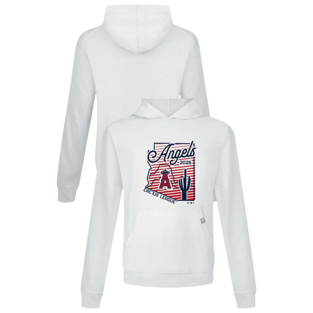 Los Angeles Angels Levelwear Sunrise Relay Hoodie - White Hoodies