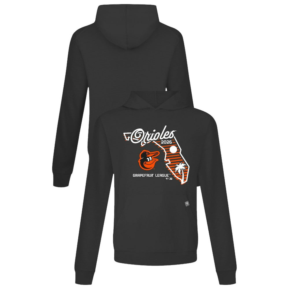 Baltimore Orioles Levelwear Sunrise Relay Hoodie - Black Hoodies