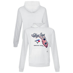 Toronto Blue Jays Levelwear Sunrise Relay Hoodie - White Hoodies