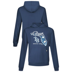Tampa Bay Rays Levelwear Sunrise Relay Hoodie - Navy Hoodies