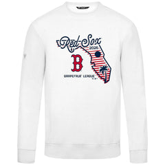 Boston Red Sox Levelwear Zane Sunrise Sweatshirt - White Sweatshirts