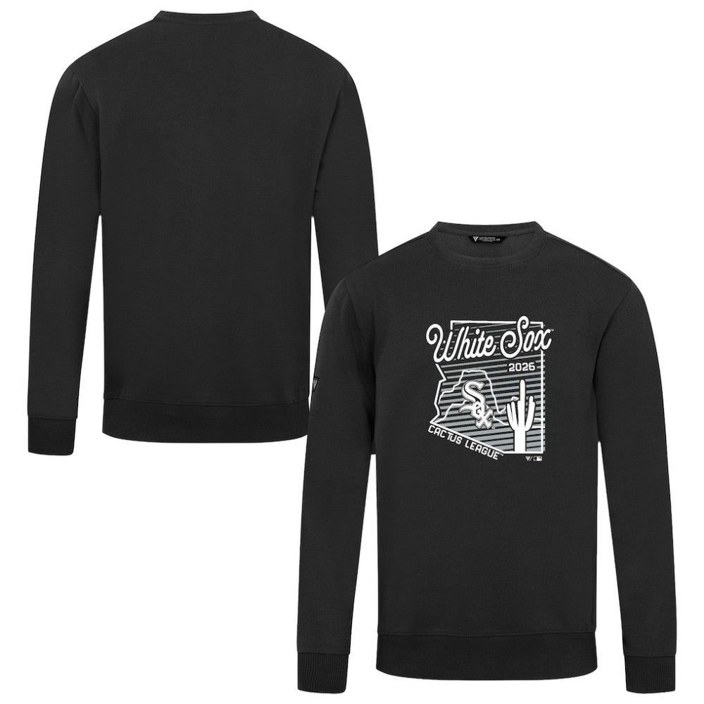 Chicago White Sox Levelwear Zane Sunrise Sweatshirt - Black Sweatshirts