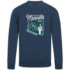 Seattle Mariners Levelwear Zane Sunrise Sweatshirt - Navy Sweatshirts
