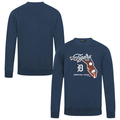 Detroit Tigers Levelwear Zane Sunrise Sweatshirt - Navy Sweatshirts