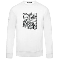 Colorado Rockies Levelwear Zane Sunrise Sweatshirt - White Sweatshirts