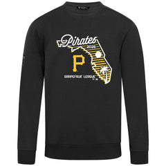Pittsburgh Pirates Levelwear Zane Sunrise Sweatshirt - Black Sweatshirts