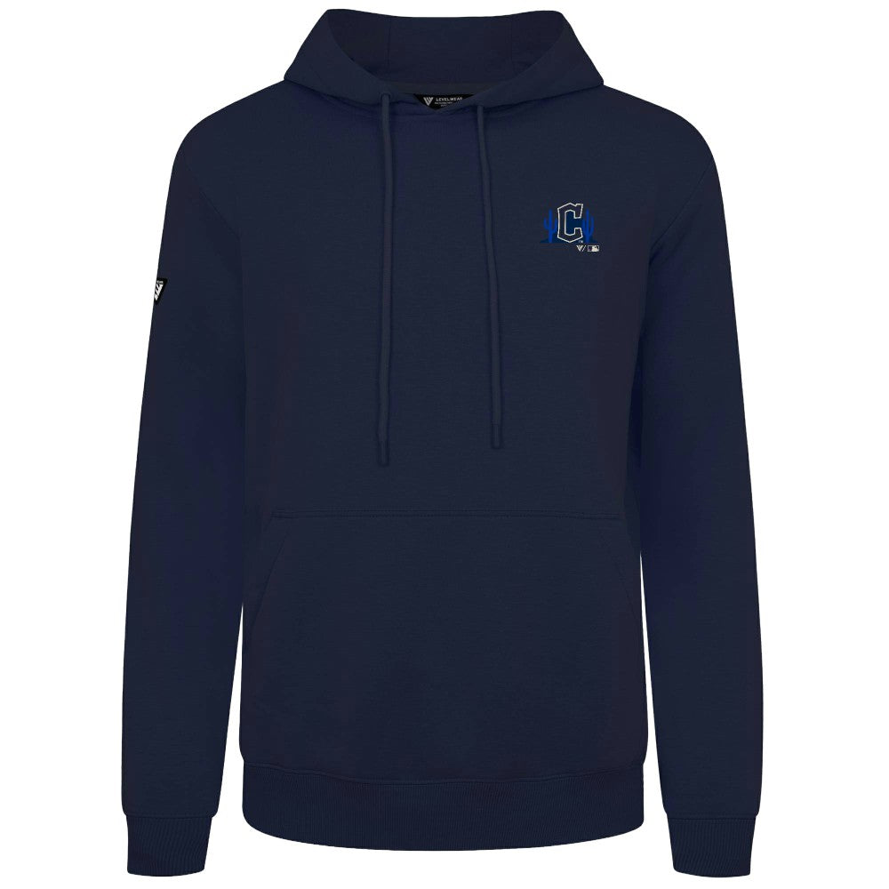 Cleveland Guardians Levelwear Panoramic Podium Hoodie - Navy Hoodies