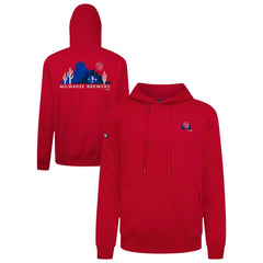 Milwaukee Brewers Levelwear Panoramic Podium Hoodie - Red Hoodies