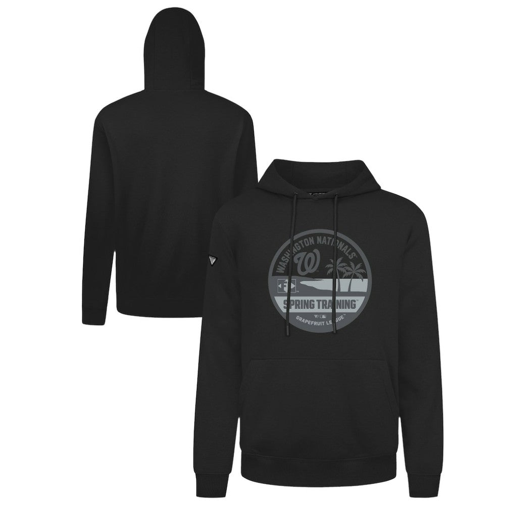 Washington Nationals Levelwear Spring Badge Podium Hoodie - Black Hoodies