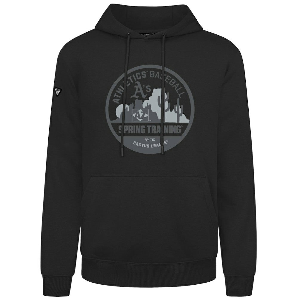 Athletics Levelwear Spring Badge Podium Hoodie - Black Hoodies
