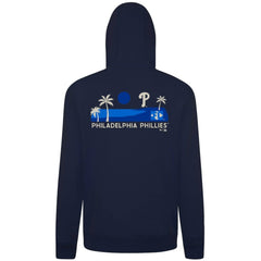 Philadelphia Phillies Levelwear Panoramic Podium Hoodie - Navy Hoodies
