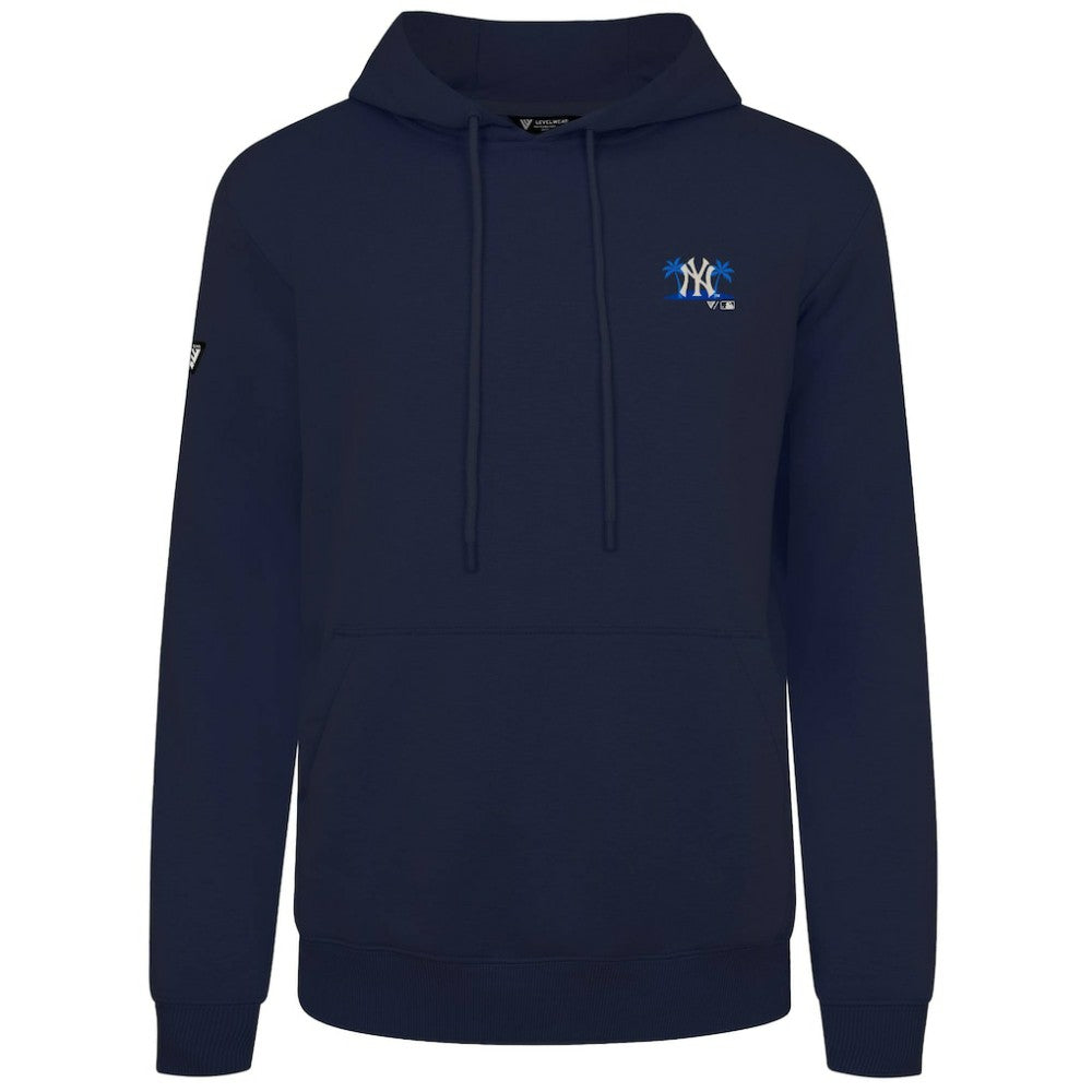 New York Yankees Levelwear Panoramic Podium Hoodie - Navy Hoodies