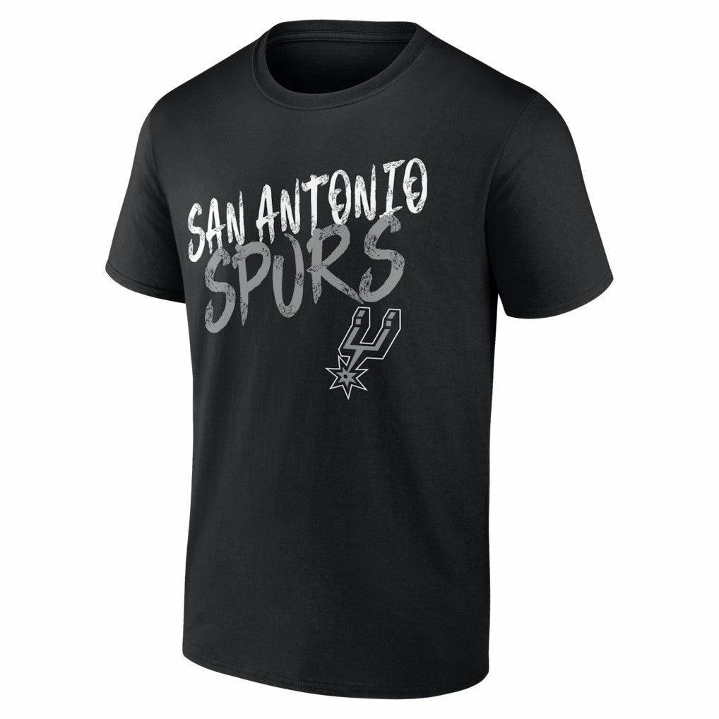 San Antonio Spurs Big & Tall Hustle Personalized Name & Number T-Shirt Black