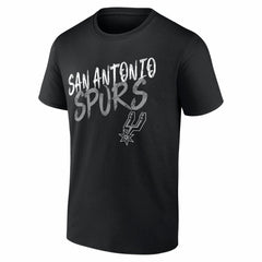 San Antonio Spurs Big & Tall Hustle Personalized Name & Number T-Shirt Black