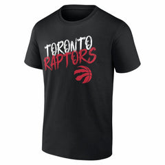 Toronto Raptors Big & Tall Hustle Personalized Name & Number T-Shirt Black
