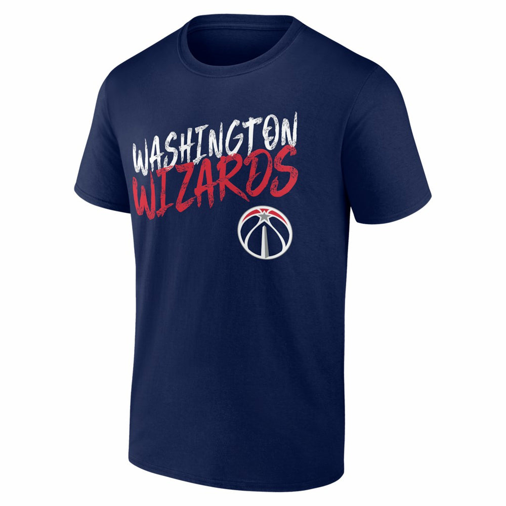 Washington Wizards Big & Tall Hustle Personalized Name & Number T-Shirt Navy