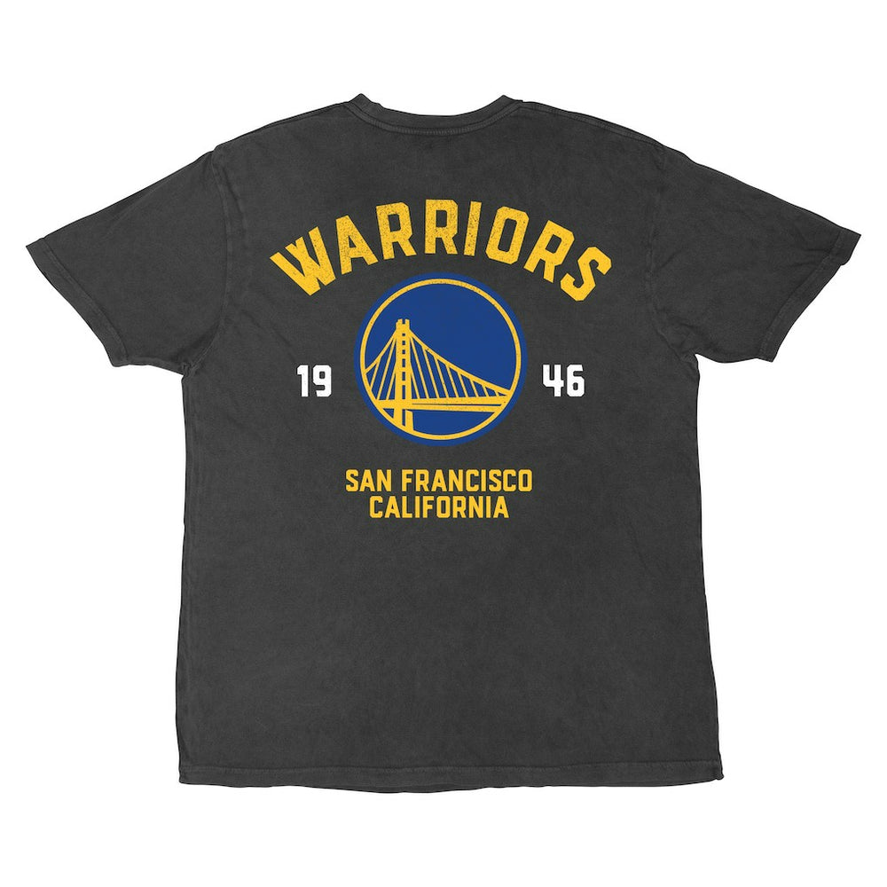 Golden State Warriors Stadium Essentials Unisex Get Back Vintage T-Shirt Black