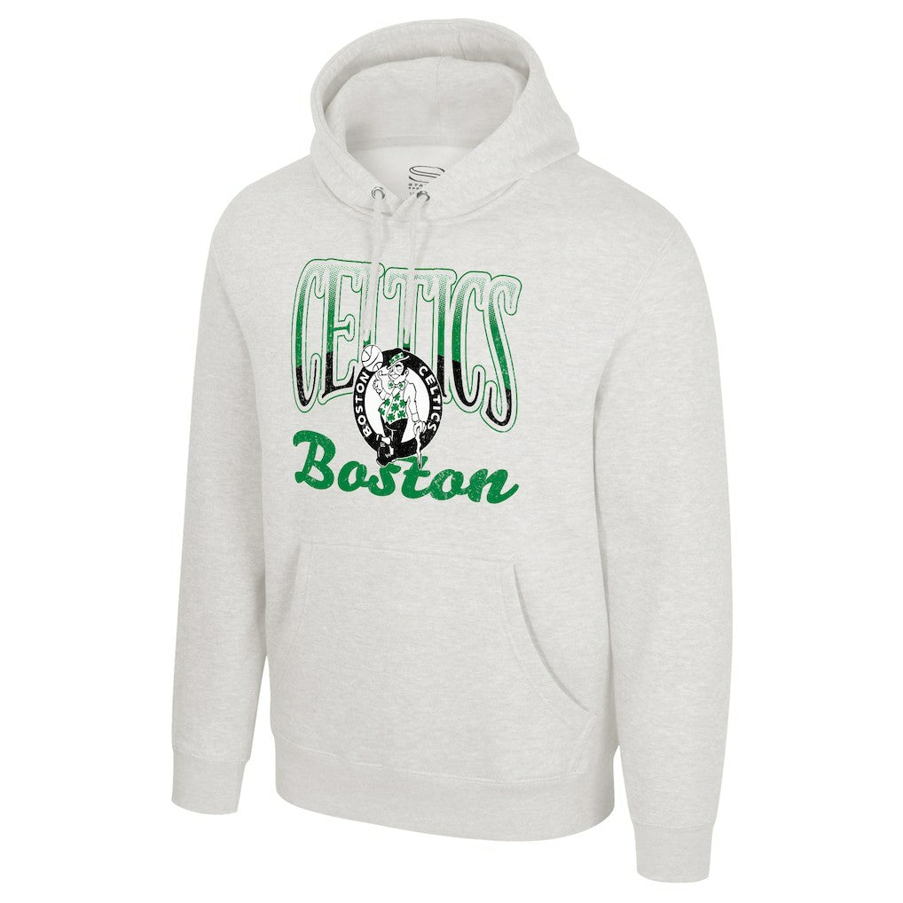 Boston Celtics Stadium Essentials Unisex Sky High Hoodie Oatmeal