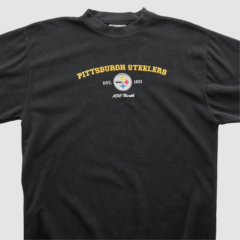 Pittsburgh Steelers NFL 2000s Pullover Sweatshirt Black Vintage